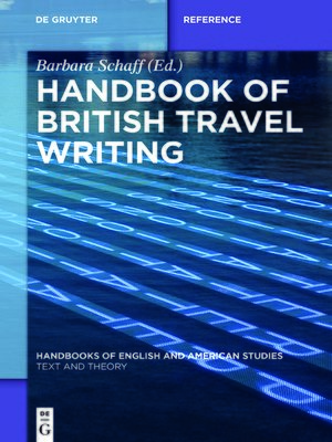 cover image of Handbook of British Travel Writing